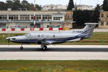 D-FNAH · Pilatus PC-12/47E · (MLA / LMML)