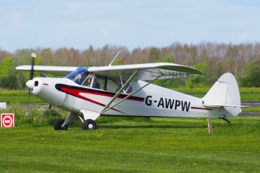 G-AWPW · Piper PA-12 Super Cruiser · (EGCV)