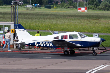 G-BFDK · Piper PA-28-161 Cherokee Warrior II · (GLO / EGBJ)