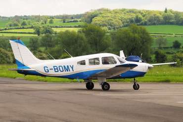 G-BOMY · Piper PA-28-161 Cherokee Warrior II · (EMA / EGNX)
