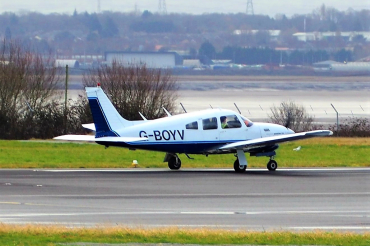 G-BOYV (28R-7703014) 1977 Piper PA-28R-201T Turbo