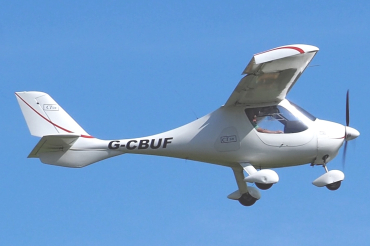 G-CBUF · Flight Design CT2K · Northrepps Aerodrome