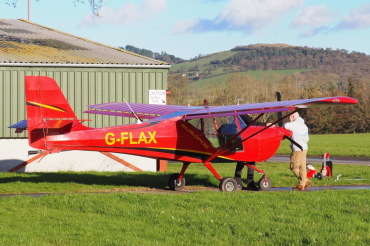 G-FLAX 2017 Aeropro Eurofox 914