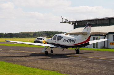 G-OVIN · Rockwell Commander 112TC · (EGBO)