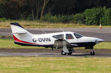 G-OVIN · Rockwell Commander 112TC · (EGBO)