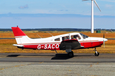 G-SACO (28-8416085) 1984 Piper PA-28-161 Cherokee Warrior II