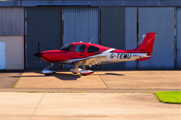 G-TEMU · Cirrus SR22 · (GLO / EGBJ)