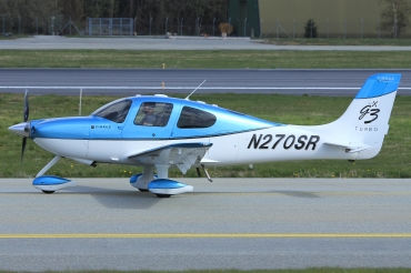 N270SR · Cirrus SR22 G3 GTSX Turbo · (SVG / ENZV)