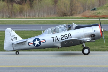 LN-TEX · North American T-6 Harvard · (SVG / ENZV)