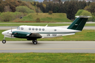 LN-ULV · Beechcraft 200 Super King Air · (SVG / ENZV)