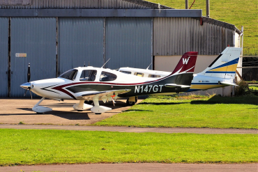 N147GT · Cirrus SR22 G2 · (GLO / EGBJ)