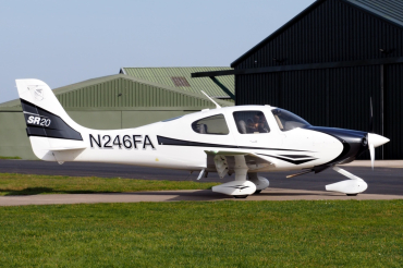 N246FA · Cirrus SR20 · (EGCV)