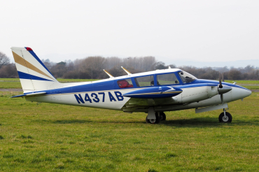 N437AB · Piper PA-30-160 Twin Comanche · (EGCV)
