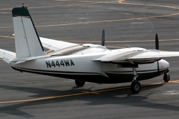 N444WA · Aero Commander 500-A · (AGP / LEMG)