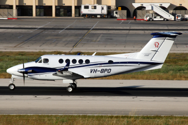 VH-8PO · Beechcraft B200GT King Air 260 · (MLA / LMML)