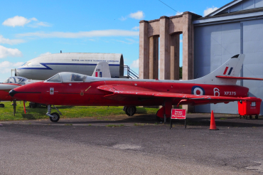 XF375 · Hawker Hunter F.6 · (EGLS)