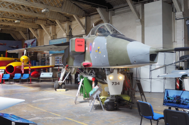 XX734 · Sepecat Jaguar GR.1 · (EGLS)