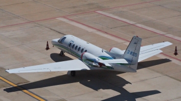 2-WOOD · Cessna 550B Citation Bravo · (FAO / LPFR)