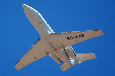 EC-KXS · Hawker Beechcraft 750 · (FAO / LPFR)