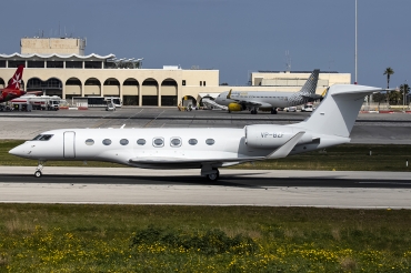 VP-BZF · Gulfstream Aerospace  G650 · (MLA / LMML)