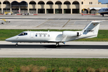 D-CWAY (55-107) 1984 Gates Learjet 55ER