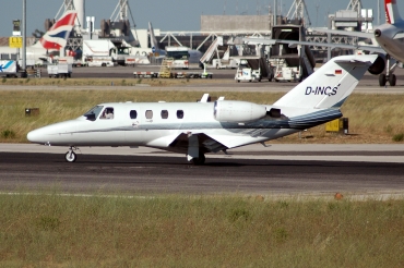 D-INCS · Cessna 525 Citation CJ1 · (LIS / LPPT)