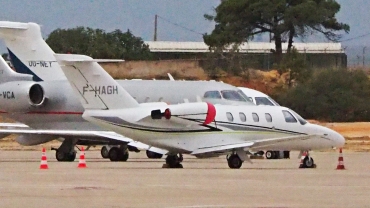 F-HAGH · Cessna 525 CitationJet CJ1 · (FAO / LPFR)