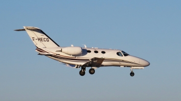 F-HECG · Cessna 510 Citation Mustang · (FAO / LPFR)