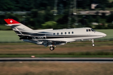 HB-VKV (cn 258228) BAe 125-800B