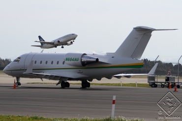 N604AU · Bombardier CL-600-2B16 Challenger 604 · (CHC / NZCH)