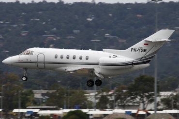 PK-YGR · Raytheon Hawker 800XP · (PER / YPPH)