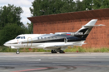 RA-02808 · British Aerospace BAe-125-700B · (SVO / UUEE)