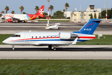 M-OLOT · Bombardier CL-600-2B16 Challenger 604 · (MLA / LMML)