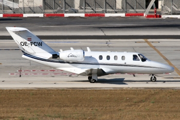 OE-FCW · Cessna 525 CitationJet CJ1 · (MLA / LMML)