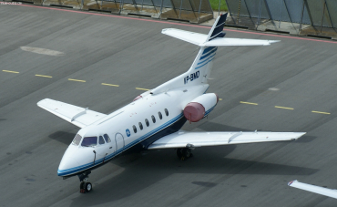 VP-BMD · Hawker Siddeley 125-700 · (NUE / EDDN)