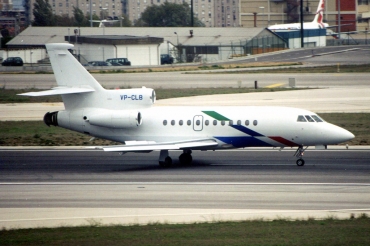 VP-CLB · Dassault Falcon 900EX · (LIS / LPPT)