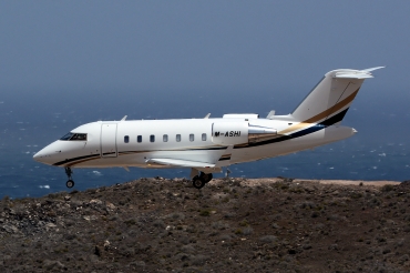 M-ASHI · Bombardier CL-600-2B16 Challenger 605 · (LPA / GCLP)