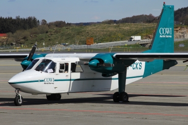 OY-CKS (553) 1976 Britten-Norman BN-2A-21