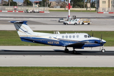 N627GB · Beechcraft 300 Super King Air · (MLA / LMML)