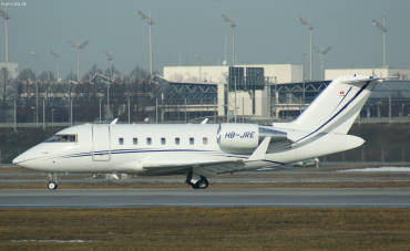 HB-JRE (5726) 2007 Bombardier CL-600-2B16 Challenger 605
