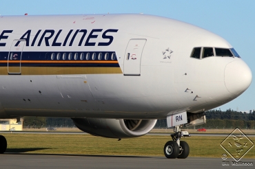 9V-SRN · Boeing 777-212/ER · (CHC / NZCH)