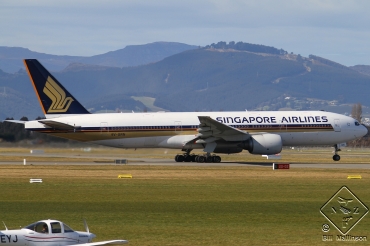 9V-SRN · Boeing 777-212/ER · (CHC / NZCH)