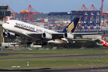 9V-SKH, (cn 021), Airbus A380-841