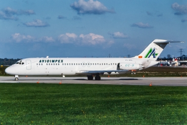 Z3-ARA (cn 47530) McDonnell Douglas DC-9-33RC