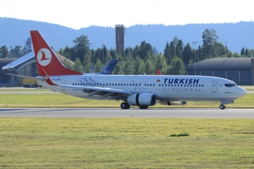 TC-JHA · Boeing 737-8F2(WL) · (OSL / ENGM)