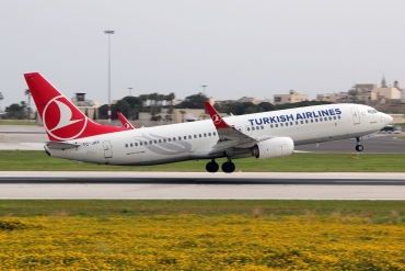 TC-JHY · Boeing 737-8F2(WL) · (MLA / LMML)