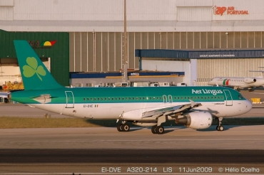 EI-DVE (cn 3129) Airbus A320-214