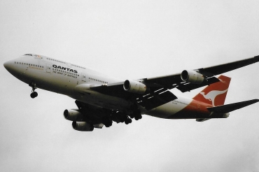 VH-OJM (25245) 1991 Boeing 747-438