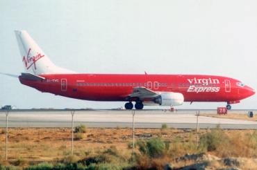 EI-TVC · Boeing 737-4Y0 · (FAO / LPFR)