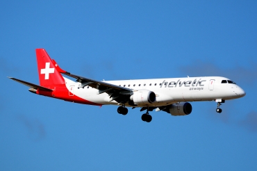 HB-JVN (cn 19000285) Embraer 190-100LR